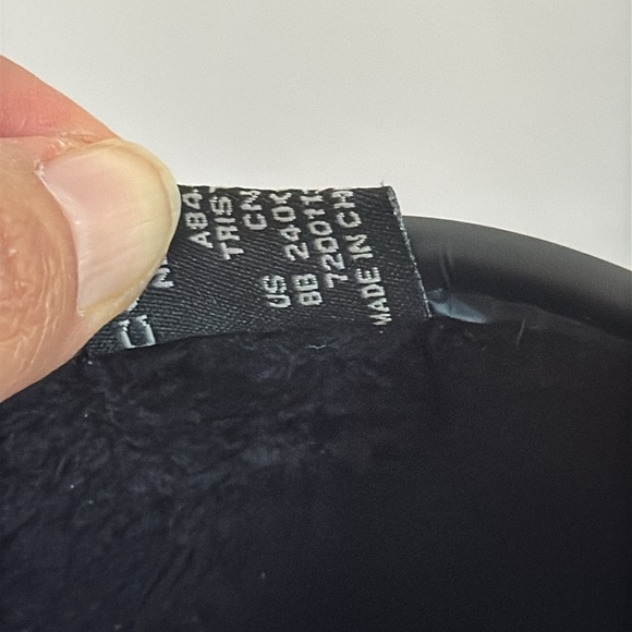 Coach Tristee Tall Black Rubber Matte Lace Up Slip on Rain Boots Size 8 - Picture 9 of 14